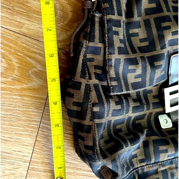 AUTHENTIC VINTAGE FENDI ZUCCA MAMA BAGUETTE - Picture 7 of 14